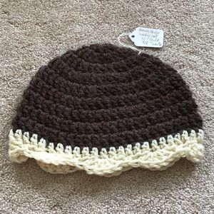 Hat 4T-Preteen Handmade Crochet Scallop Edge